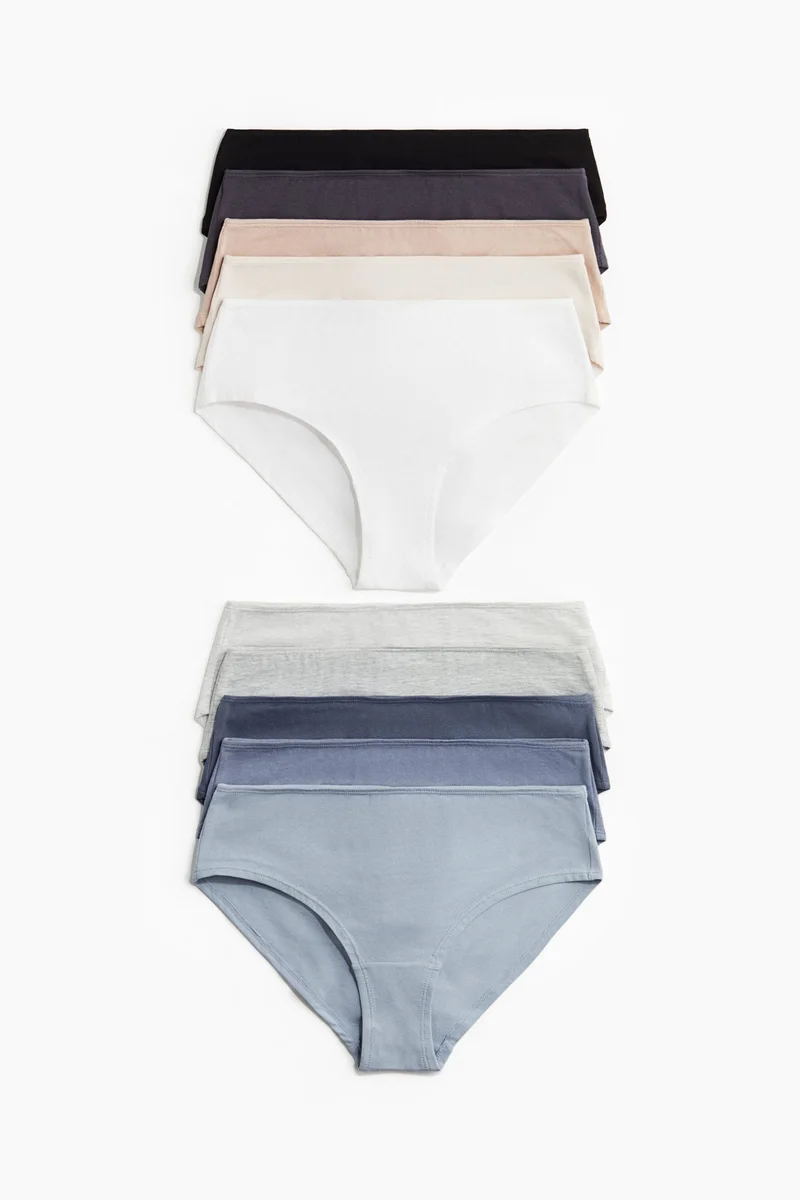 H&M 10-pack cotton hipster briefs