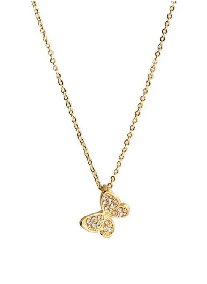 General Clavicle chain necklace with mini butterfly pendant  - Image 1