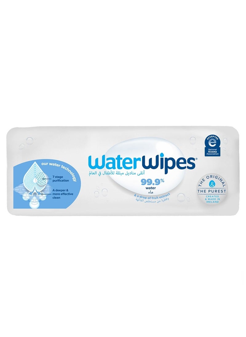 مناديل مبللة للأطفال خالية من البلاستيك من WaterWipes، 12 عبوة في كل منها 60 منديلًا مبللة غير معطرة - pzsku/Z5D983029F94BBED33507Z/45/_/1728463583/09906af6-9190-41b4-9edc-7e2bbf884cb5