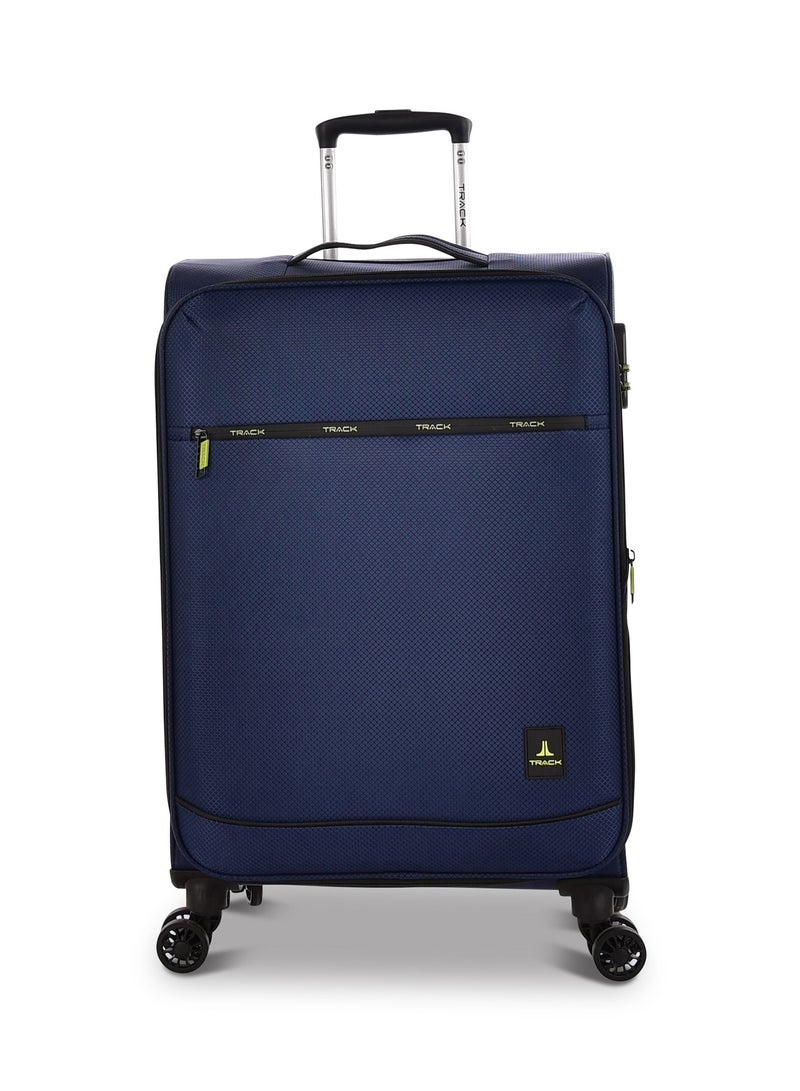 Track Luggage set Soft Fabric Trolley Travel Bag 4 double wheels, LG001/3P - Image 3