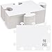 Sonwyoung 60 Pcs Large White Blank Puzzle Pieces Bulk to Draw on Make Your Own Jigsaw Puzzle Pieces Giant Double Blank White Papers for Kids Adult DIY Arts and Crafts Projects 8 x 9 Inch - Image 2