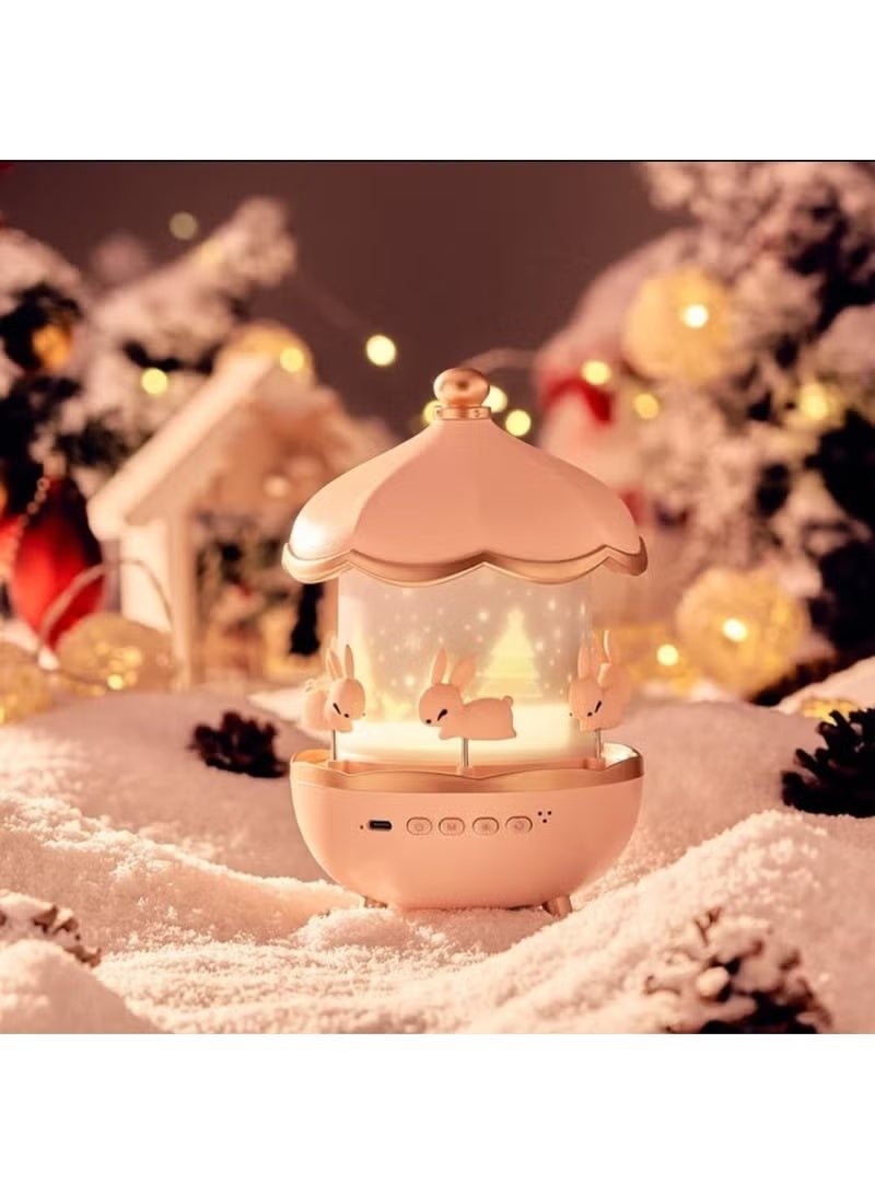 night light projector for displaying stars and decorating a child's or baby's bedroom, rabbit-shaped projector - Image 4