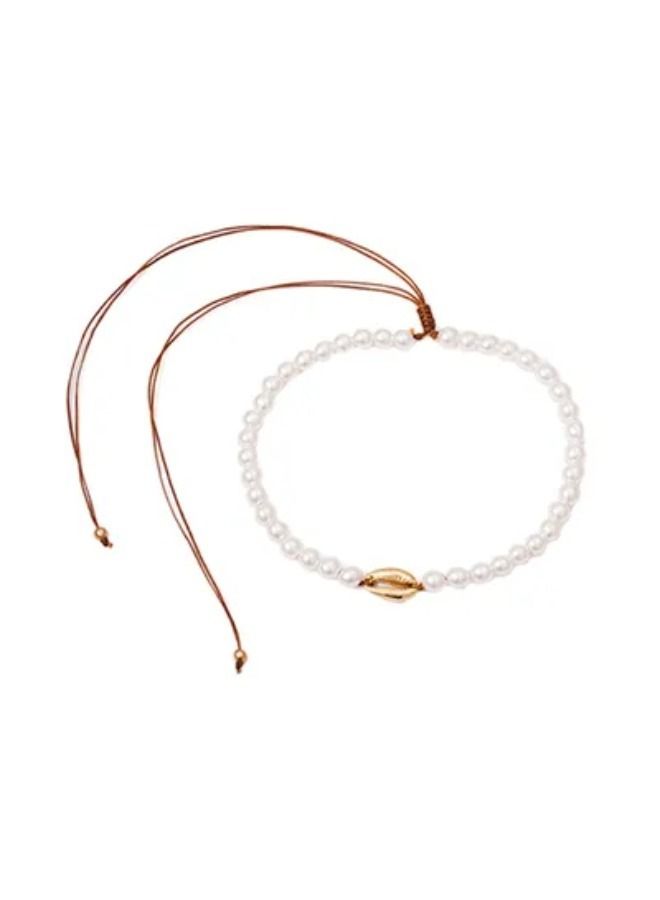 Ladylike Imitation Pearl Necklace - Image 1