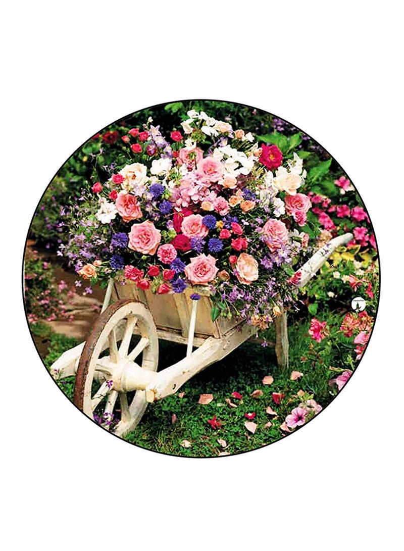 RKN Flowers Printed Mouse Pad Multicolour