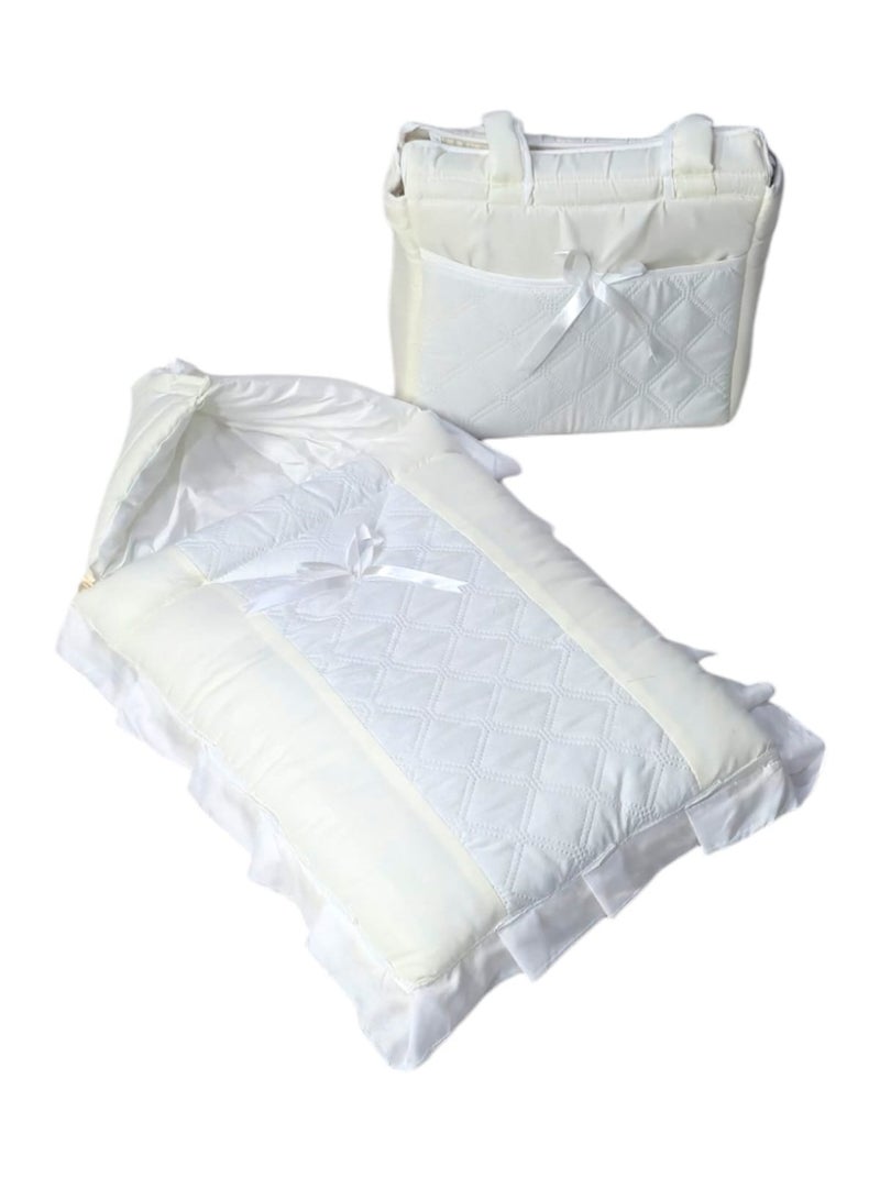 BABYCARA 6-Piece Set of Bed Sheet Baby House Diaper Bag Nursing Home  - Image 5