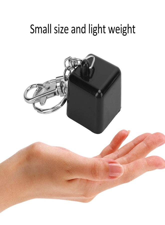 EVTSCAN Snooker Cue Chalk Box - Portable Billiard Chalk Holder Box, Pocket Pool Cue Chalk Bag with Key Ring, for Billiard Entertainment - Image 5
