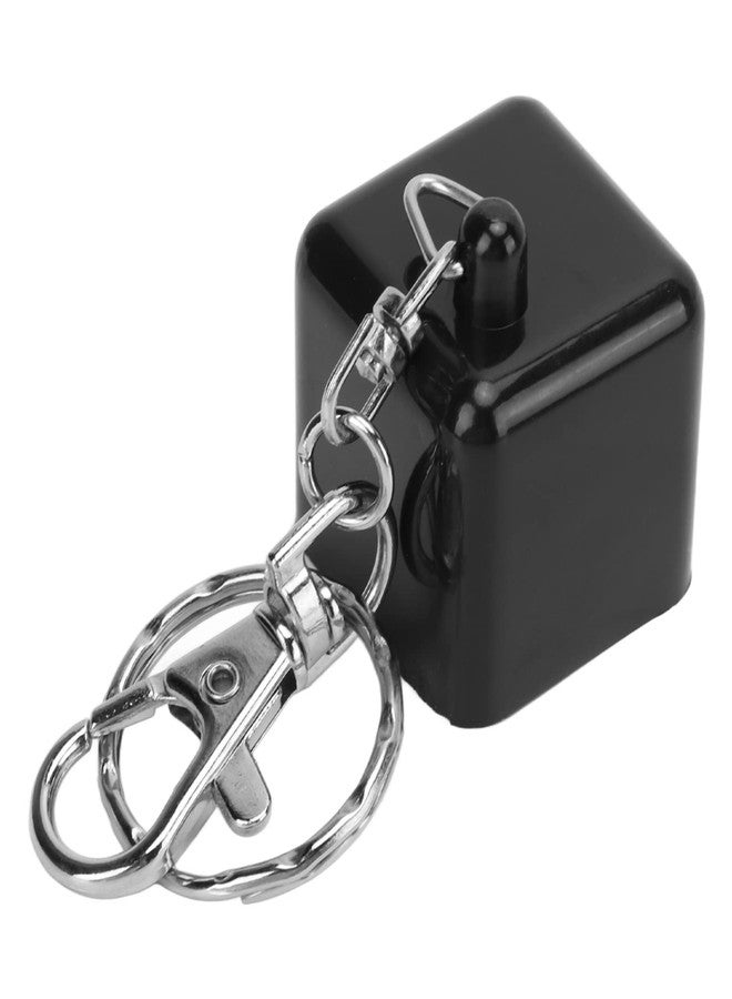 EVTSCAN Snooker Cue Chalk Box - Portable Billiard Chalk Holder Box, Pocket Pool Cue Chalk Bag with Key Ring, for Billiard Entertainment - Image 1