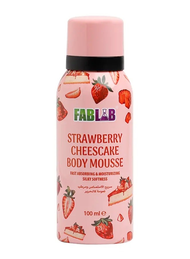 FabLab Strawberry Cheescake Body Mousse 100ml