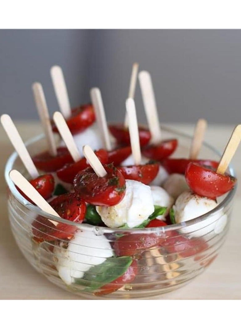 Premium Wooden Stirring Sticks 5.5" 2.3mm Thick Individually Wrapped for Coffee, Tea, and Beverages Craft Stick  - Image 3