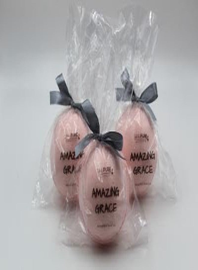 Spa Pure SpaPure AMAZING GRACE Bath Bomb - 3 XL Fizzies, Handmade in the USA with Natural Ingredients, Organic, Shea and Cocoa Butter, Great for Dry Skin, Individually Hand Wrapped (Amazing Grace type (FBA) - Image 3