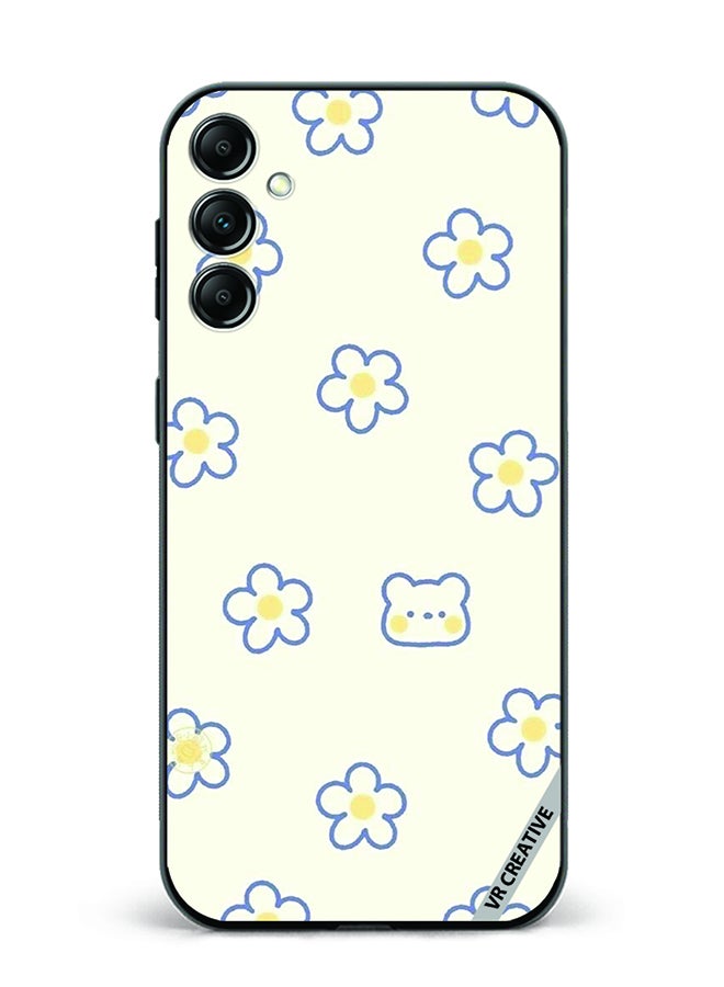 VR CREATIVE Protective Case Cover For Samsung Galaxy A55 Floral Design Multicolour - Image 1