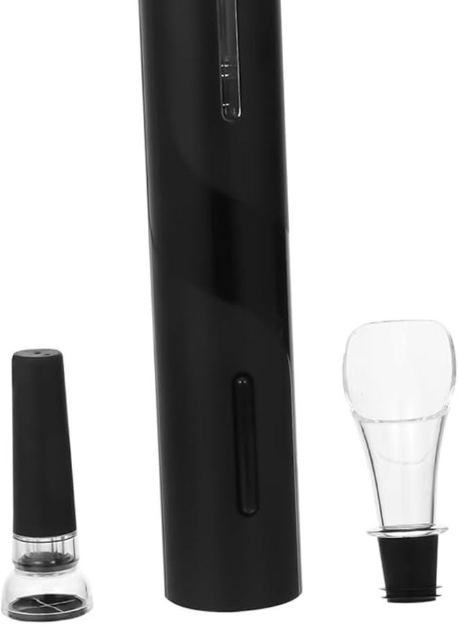 Automatic Electric Wine Bottle Opener Kit with Foil Cutter Stopper Pourer 4Pcs Set - Image 2