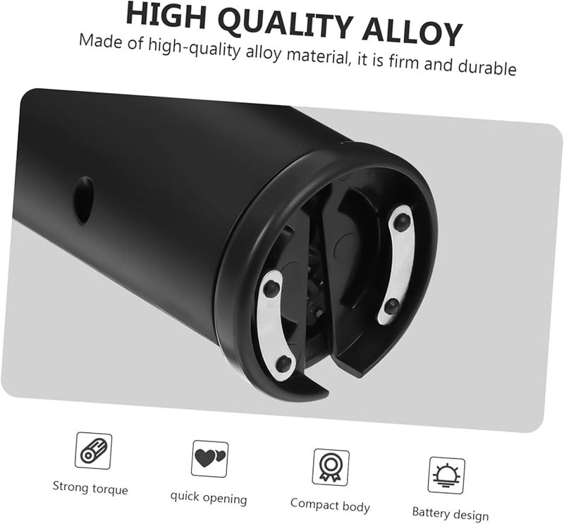 Automatic Electric Wine Bottle Opener Kit with Foil Cutter Stopper Pourer 4Pcs Set - Image 3