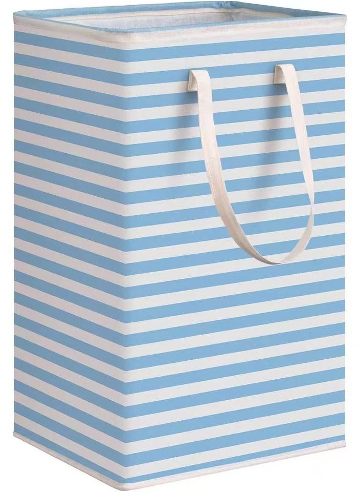 جيرينك سلة غسيل ، سلال كبيرة قابلة للطي 75 لترا بمقابض ، سلة تخزين ملابس قائمة بذاتها مقاومة للماء ، منظم ألعاب وملابس - Image 1