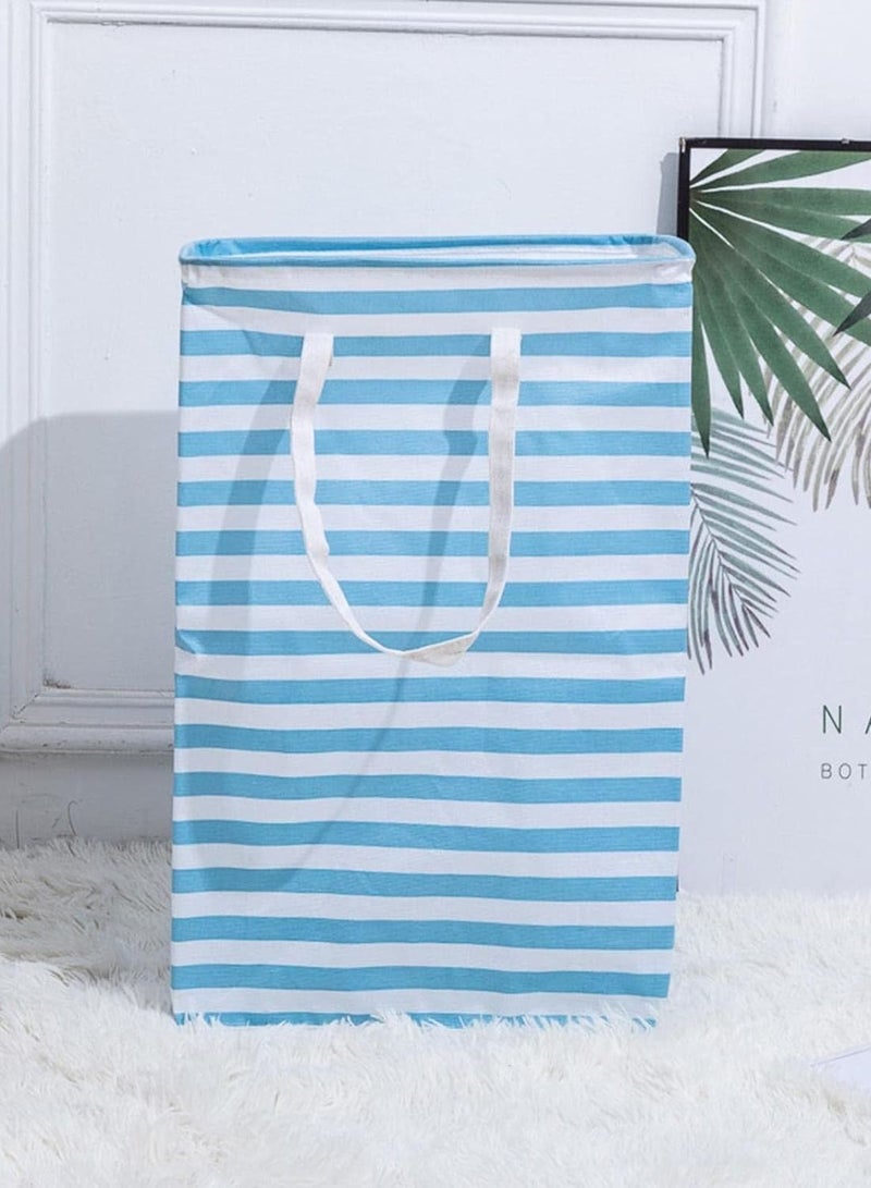 جيرينك سلة غسيل ، سلال كبيرة قابلة للطي 75 لترا بمقابض ، سلة تخزين ملابس قائمة بذاتها مقاومة للماء ، منظم ألعاب وملابس - Image 2