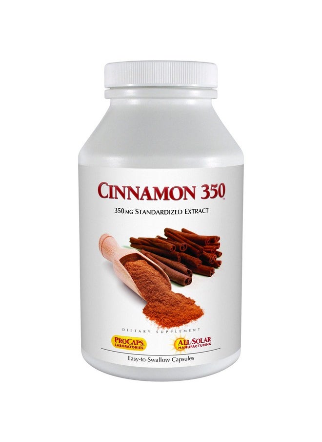 Andrew Lessman - Cinnamon 350 120 Capsules High Potency Standardized Extract. No Additives. Small Easy To Swallow Capsules - Image 1