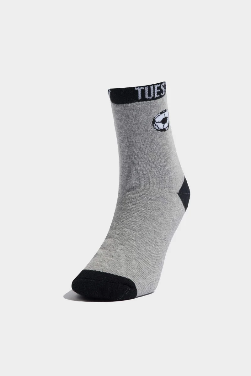 ديفاكتو Boy Printed 5 Piece Terry Socks