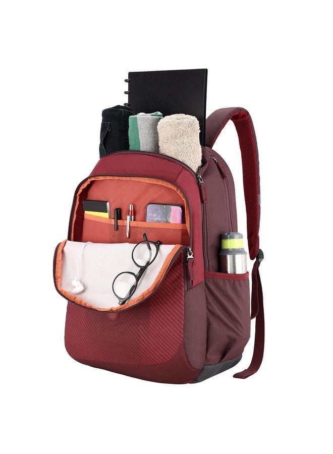 AMERICAN TOURISTER American Tourister Bounce 28 Ltrs Medium Size Casual Standard Backpack, Red - Image 2
