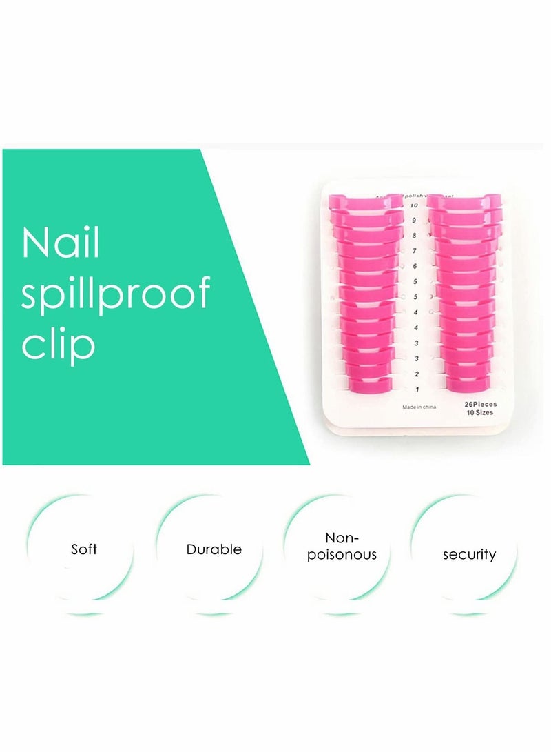 KASTWAVE Plastic Nail Protector Holder, Nail Polish Protectors for Fingers - Image 4