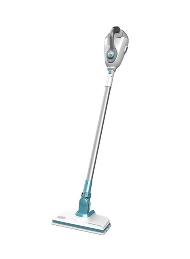 بلاك اند ديكر ممسحة بخار 2 في 1 مع عمود تمديد للأرضية و6 ملحقات 1600 W FSMH1300FX-QS أبيض/ أكوا - Image 2