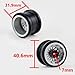 DJX TRX4MT Wheel Rims Aluminum Deep Dish Wheels for 118 Traxxas TRX4MT F150 K10 RC Monster Truck Upgrade PartsSilver - Image 4
