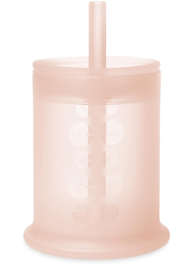 Olababy Olababy Silicone Training Cup with Straw Lid  - Image 1