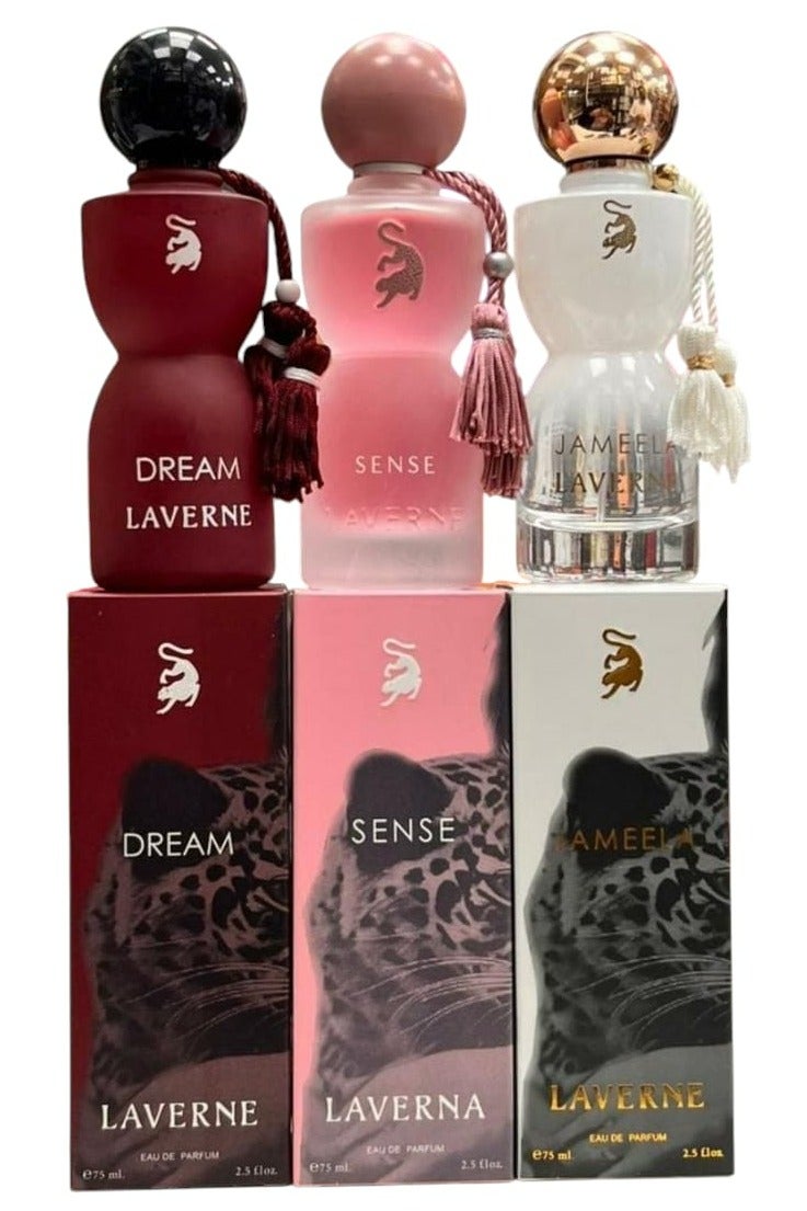لافيرن مجموعة لافيرن سينس + دريم + جاميلا 3*75 مل - Image 2