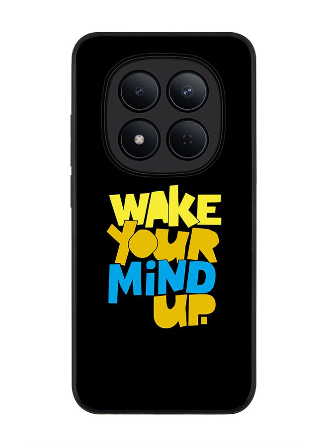 Stylizedd For Xiaomi Redmi Note 15 Pro 5G Case,Slim fit Camera Protection, Shockproof Thin Phone cover  - Wake your mind up - Image 1