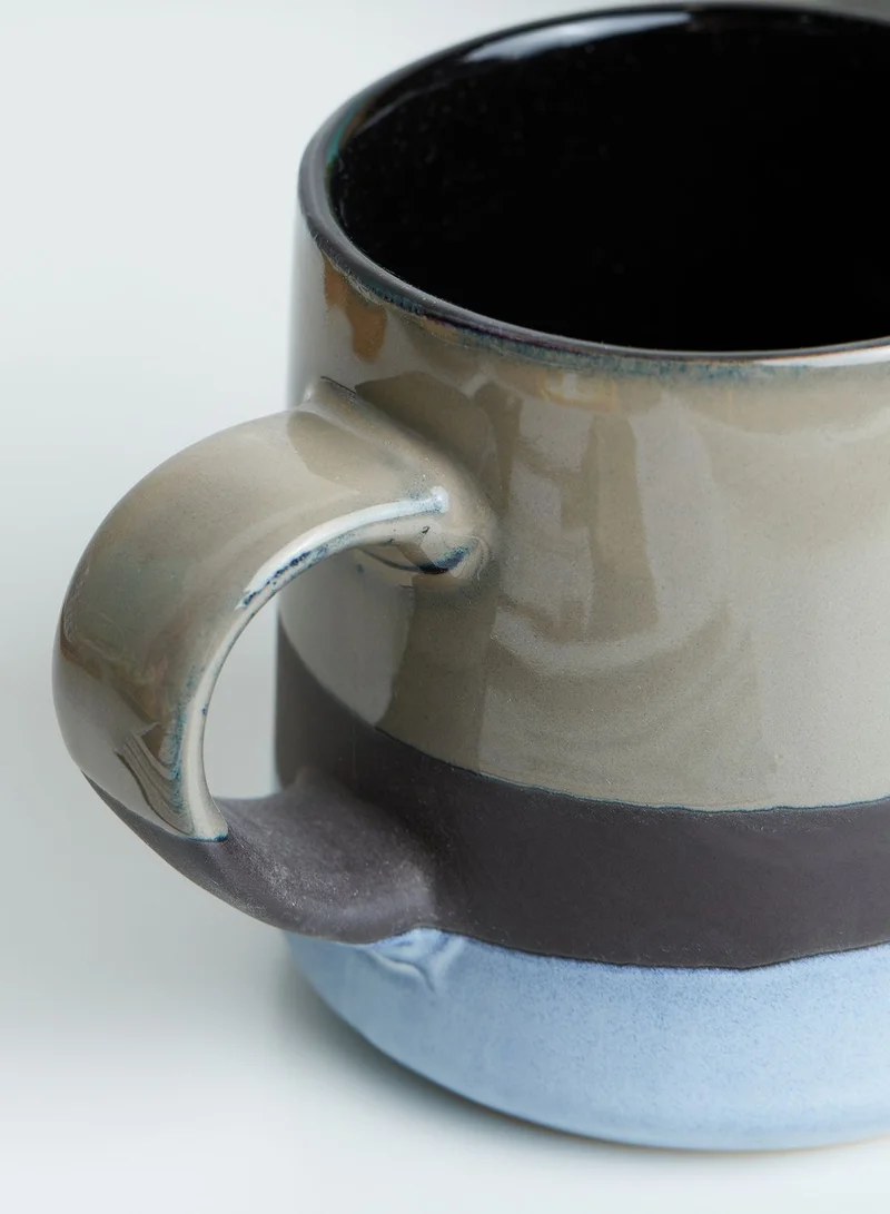 Noire Edit Color Block Mug