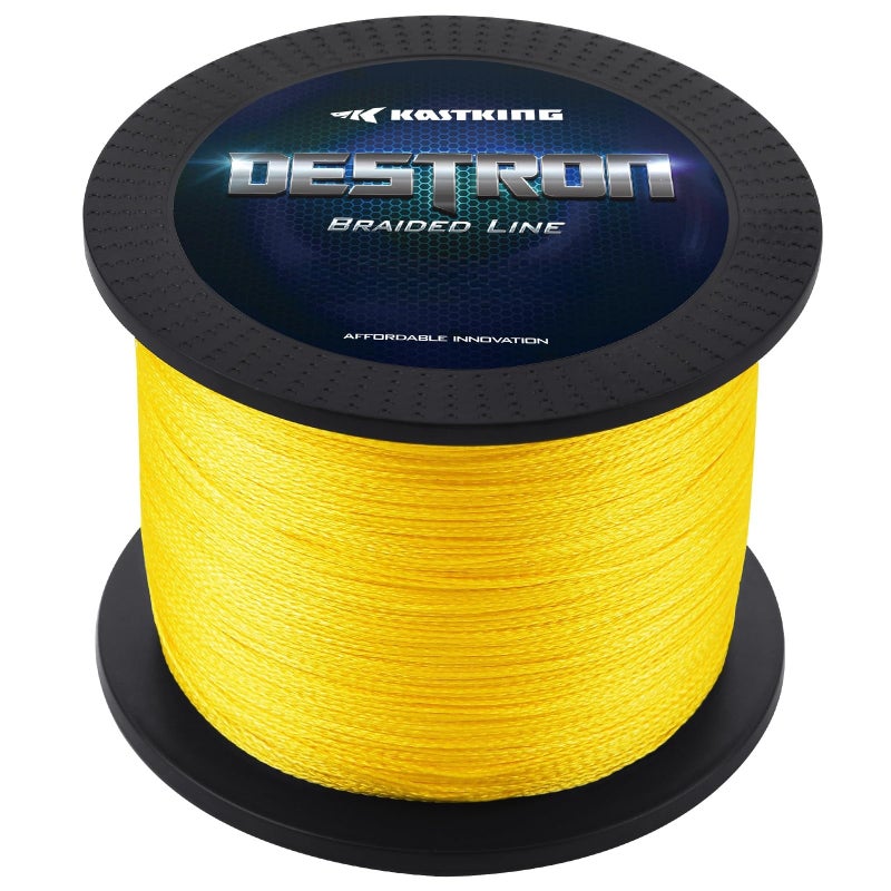 KastKing Destron Braided Fishing Line Yellow 150 yds6lb011mm - Image 2