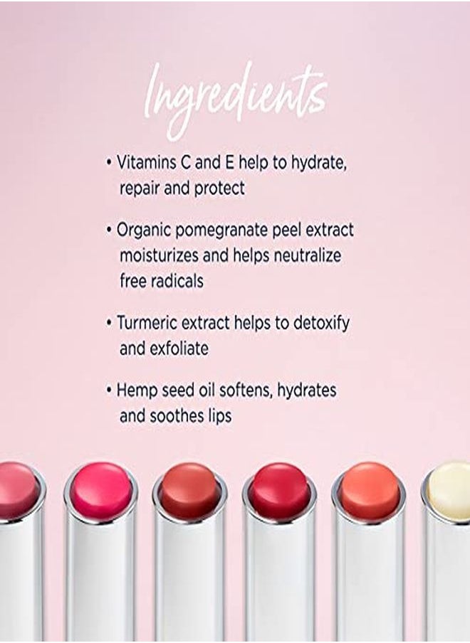Lune+Aster - Tinted Lip Balm Yes We Can Vegan, AntioxidantRich Vitamins C And E Tinted Lip Balm Provides A Sheer Customizable Flush Of Color For Soft, Smooth Lips - Image 1