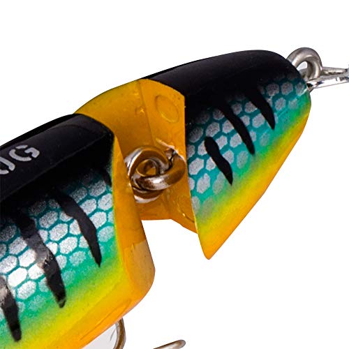 Arbogast Jointed Jitterbug Topwater Bass Fishing Lure, Excellent for Night Fishing, Perch, 2 1/2", 3/8 oz - Image 3