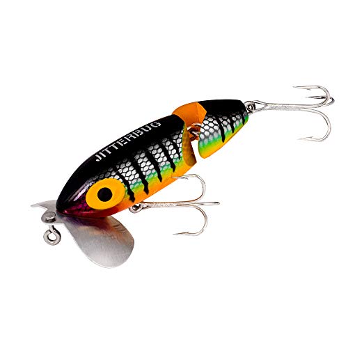 Arbogast Jointed Jitterbug Topwater Bass Fishing Lure, Excellent for Night Fishing, Perch, 2 1/2", 3/8 oz - Image 5