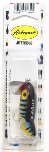 Arbogast Jointed Jitterbug Topwater Bass Fishing Lure, Excellent for Night Fishing, Perch, 2 1/2", 3/8 oz - Image 2