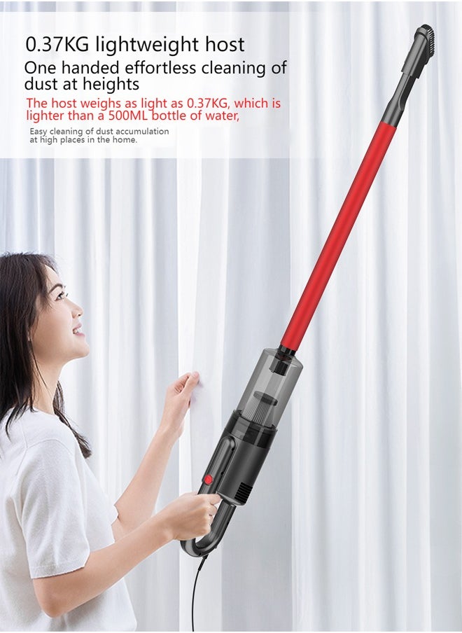 Airbot Vacuum Cleaner,13Kpa 3 In 1 Wet & Dry Handheld Stick Cleaner with Water Tank and Mop,5M Corded Stick Vacuum Cleaner for Hard Floor/Carpet/Pet Hair,600W DX200  - Image 5