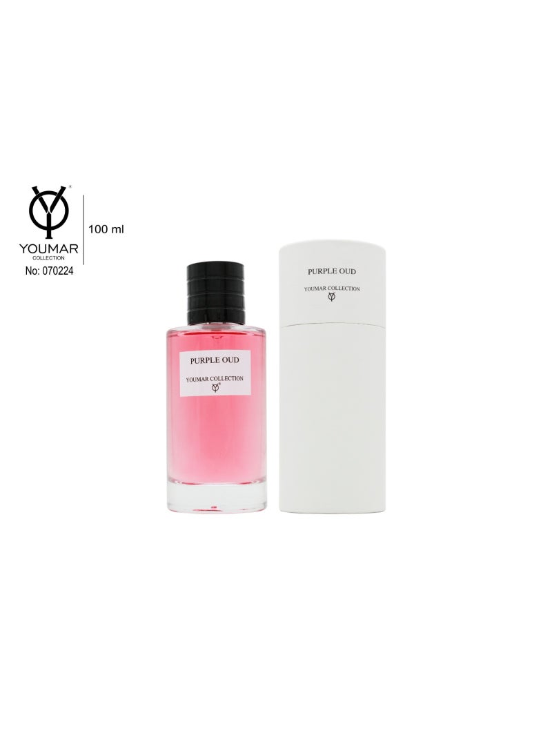 YOUMAR Collection 070224 Purple Oud Unisex Woody Oriental Fragrance - 100ml