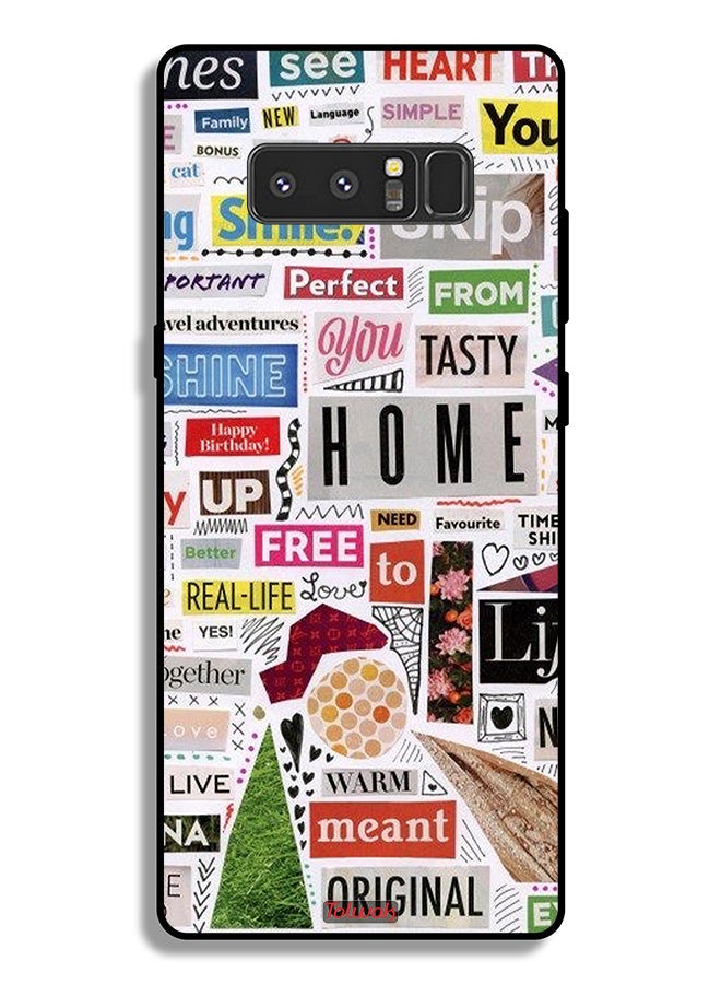 Tolwak Samsung Galaxy Note 8 Protective Case Cover Meant Original Stickers - Image 2