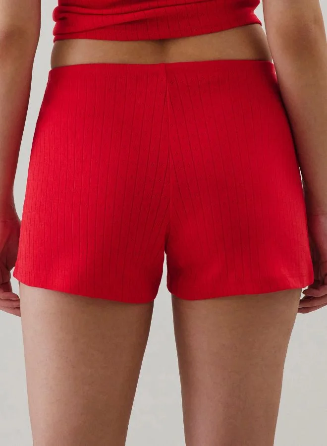 UNDIZ Pointelle shorts