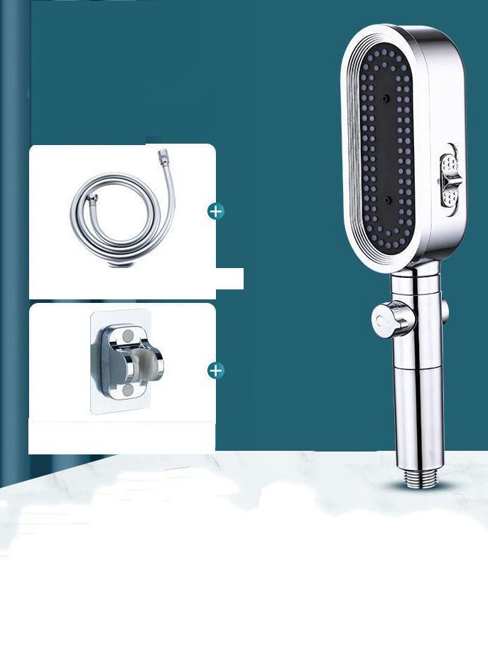 Pressurized Shower Head Shower Head Pressurized Handheld Filter Large Water Output - Image 2