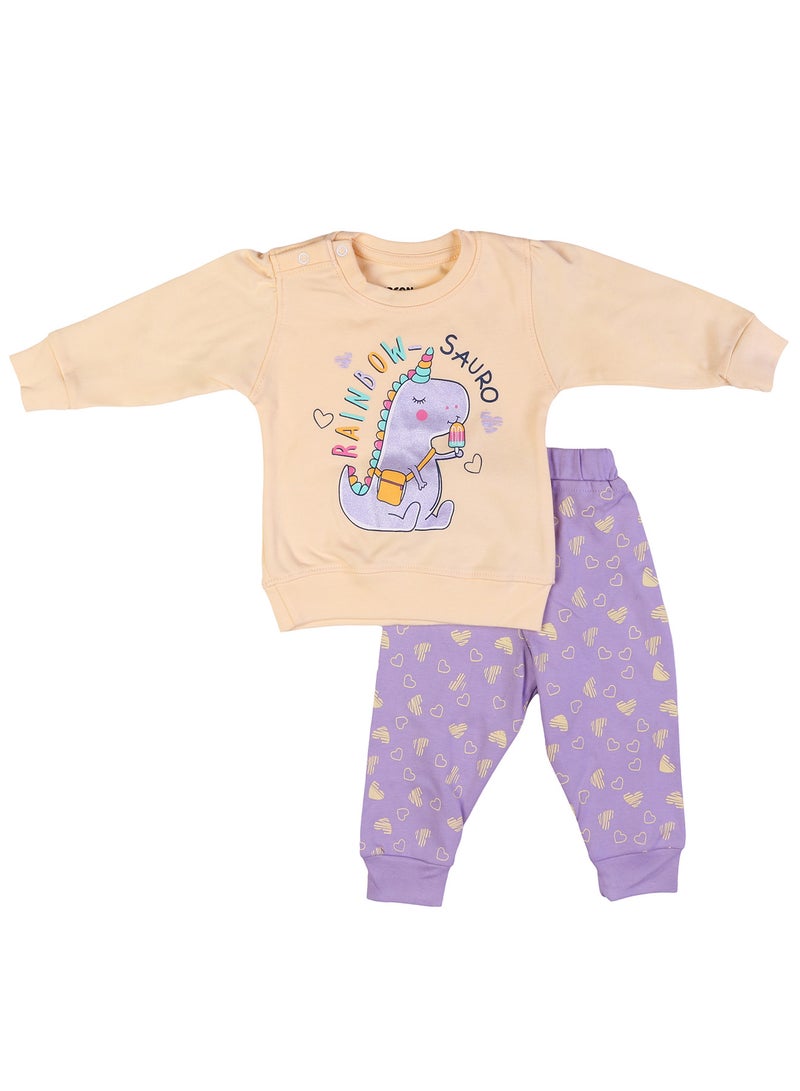 زيركون بيجامة خريفي مواليد - Image 1