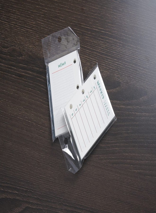 Moterm Refills for A9-Ring Planner- Memo and Weekly Inserts (3.1 inch x 2.36 inch) - Image 4
