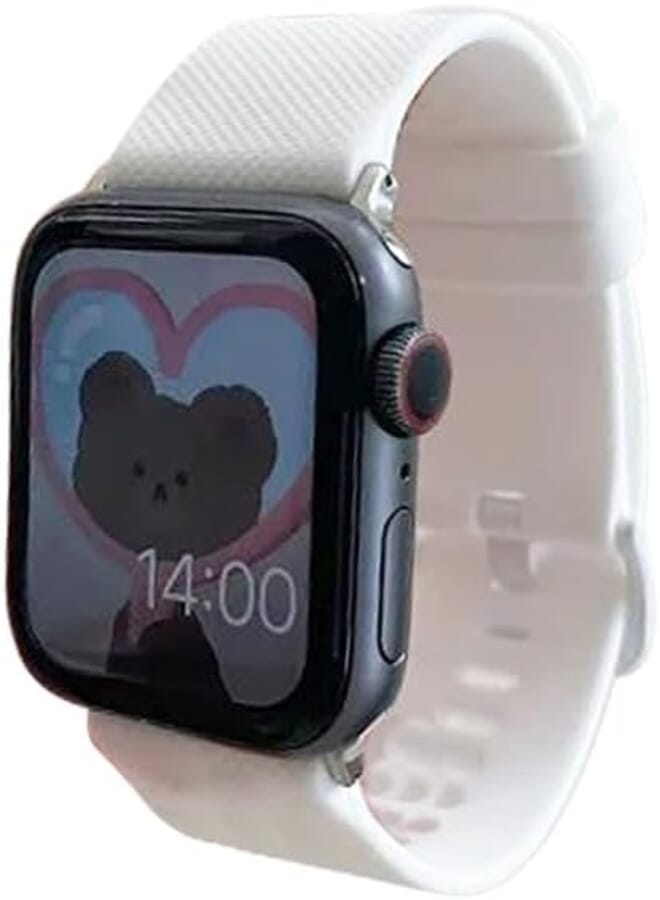 Next Next store Classic Silicone Band Compatible with Apple Watch - Ultra/Apple Watch Series 2/3/4/5/6/7SE 38mm 40mm 41mm