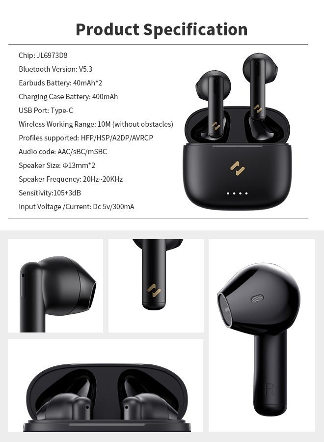 havit Bluetooth Earphones, High-Quality Earbuds, Perfect for Sports, Travel, and Music - Image 5