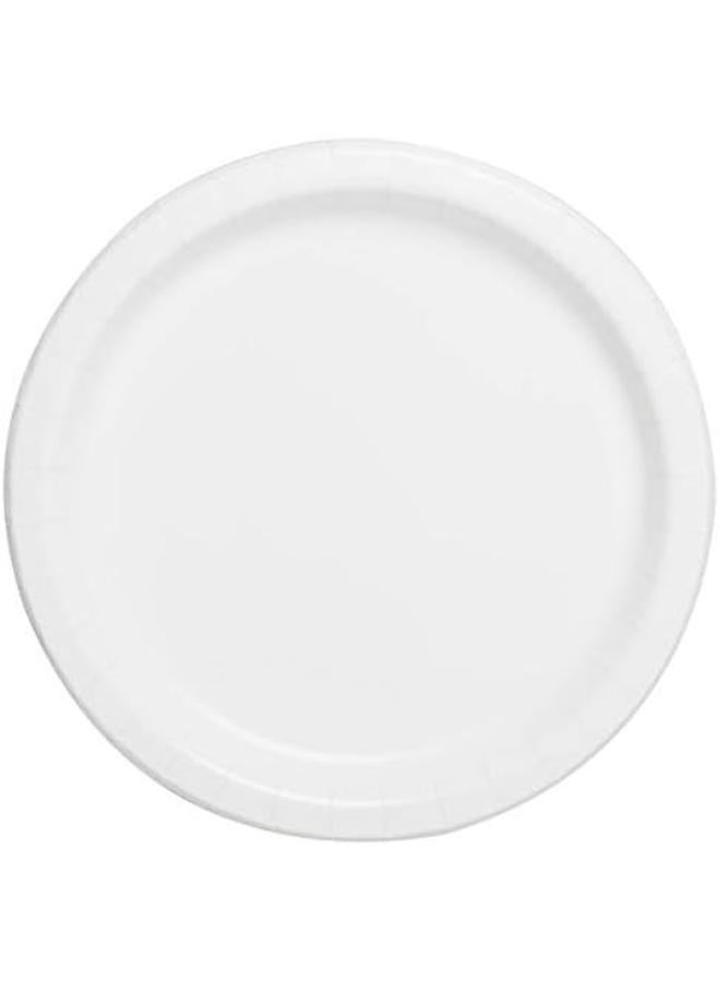 Unique Bright White Round Plates 7 Inch - Image 3