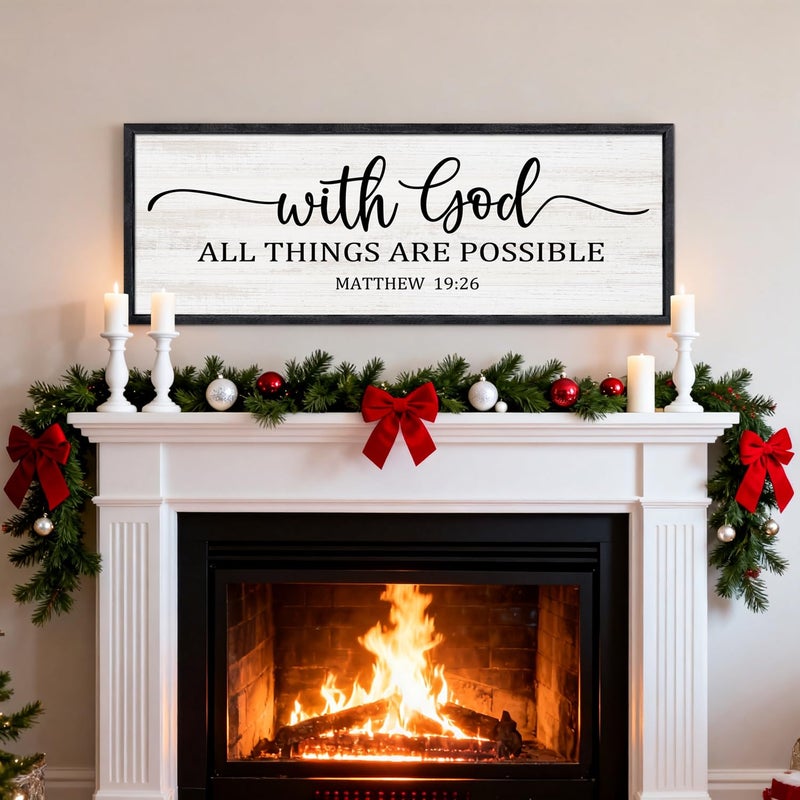 Cpcdaosk And So Together They Built A Life They Loved Decorative Rustic Sign & Plaque Framed Wall Art for Couples, 40''Ã—15' Vintage 'Wooden Long Wall Decor Above Bed, Horizontal Farmhouse Wedding Gift - Image 5