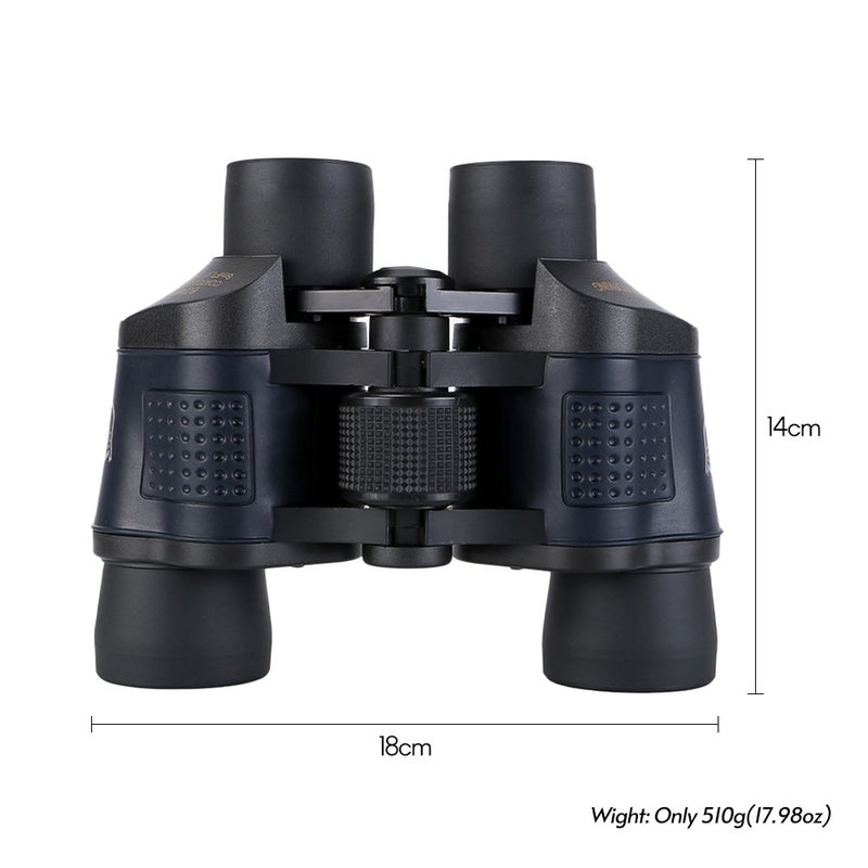 10X Zoom Compact Binocular Telescope - Waterproof Night-Vision Premium Optics Binoculars for Bird Watching Sports Events Concerts Wildlife Hunting - Image 4