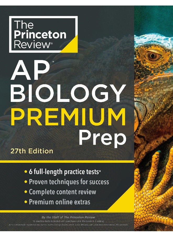 مراجعة برينستون AP البيولوجيا التحضيرية المتميزة، الطبعة السابعة والعشرون
