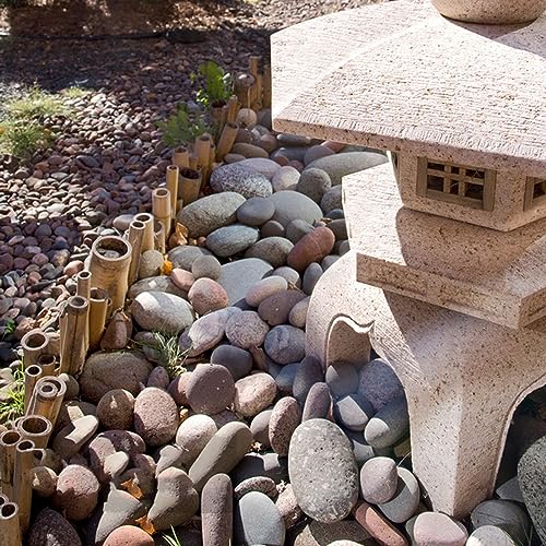 FANTIAN 20 lbs Large River Rocks for Outdoor Landscaping, 3-4 Inch Decorative Pebbles for Landscaping Garden Yard Paving Fish Tank Plant Crafting Walkways and Painting - Image 5