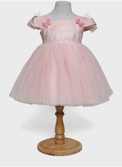 Many Frocks & Kids Butterfly Embellished Midi Dress  - Image 2