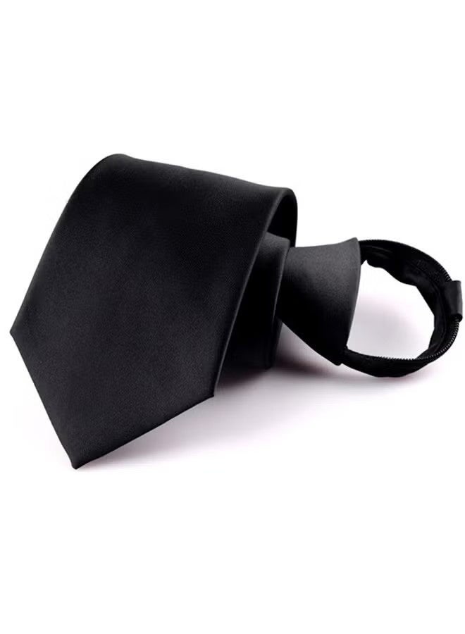 4PCS Zipper Ties Set for Men Adjustable Men's Pretied Neckties Zip on Tie for Men Zipper Skinny Necktie Clip on Slim Tie - Image 4